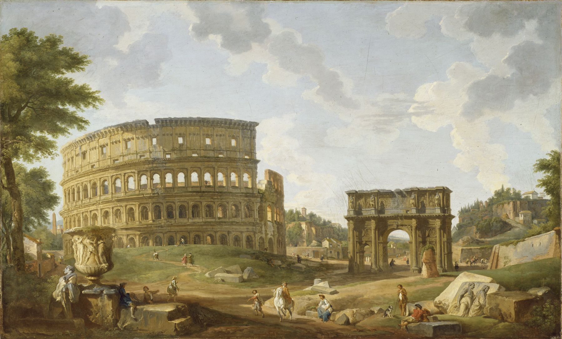 Giovanni Paolo Panini - View of the Colosseum